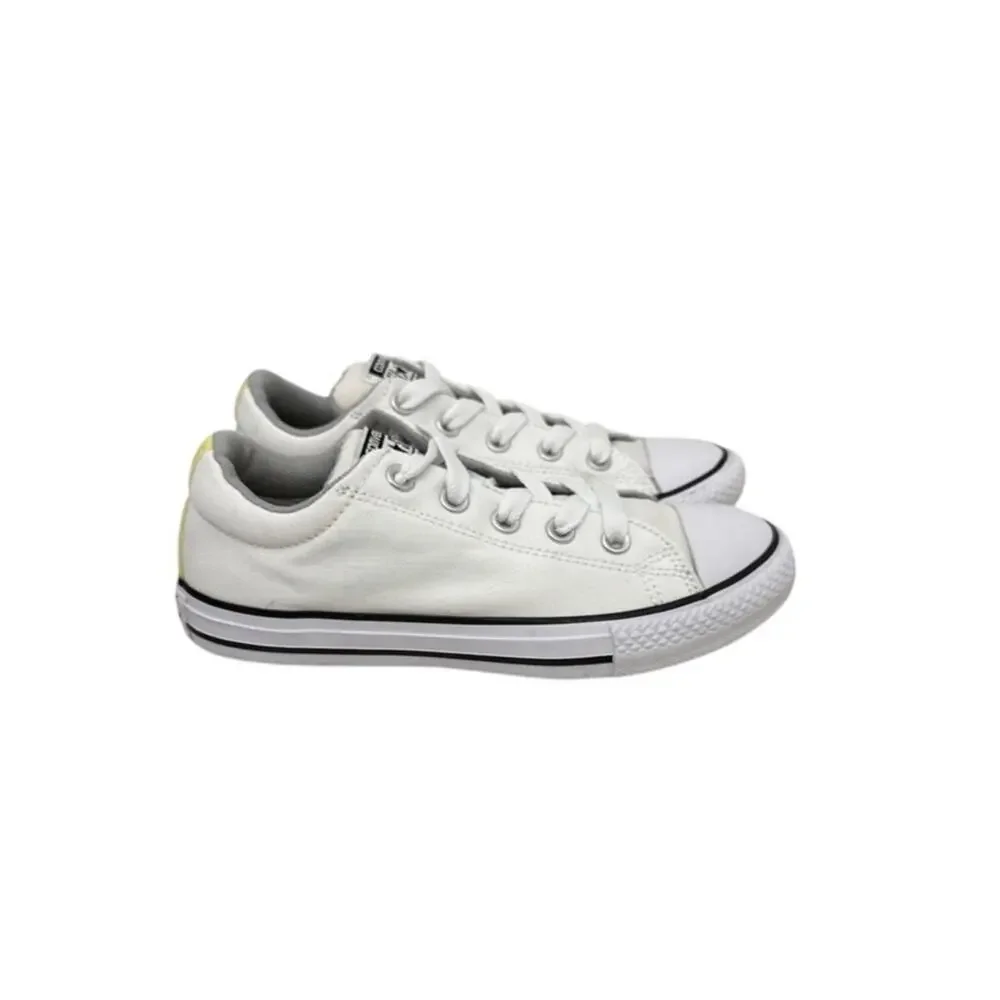 Converse Shoes All Star Chuck Taylor White Low Top Canvas Sneakers Size Youth 3